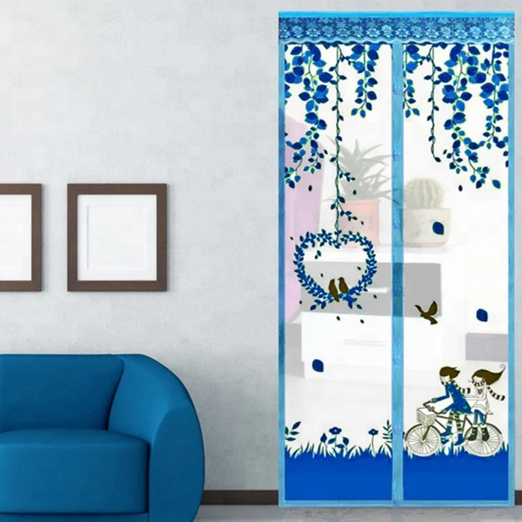 PanBo черный магнитная сетка двери экраны анти ошибки насекомых москитная Fly Главная экран Magic шторы