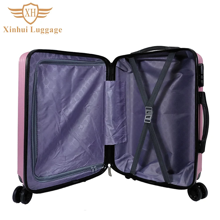 Fashion pink princess series 20 inch ABS suitcase trolley luggage bag for Long-distance Travel