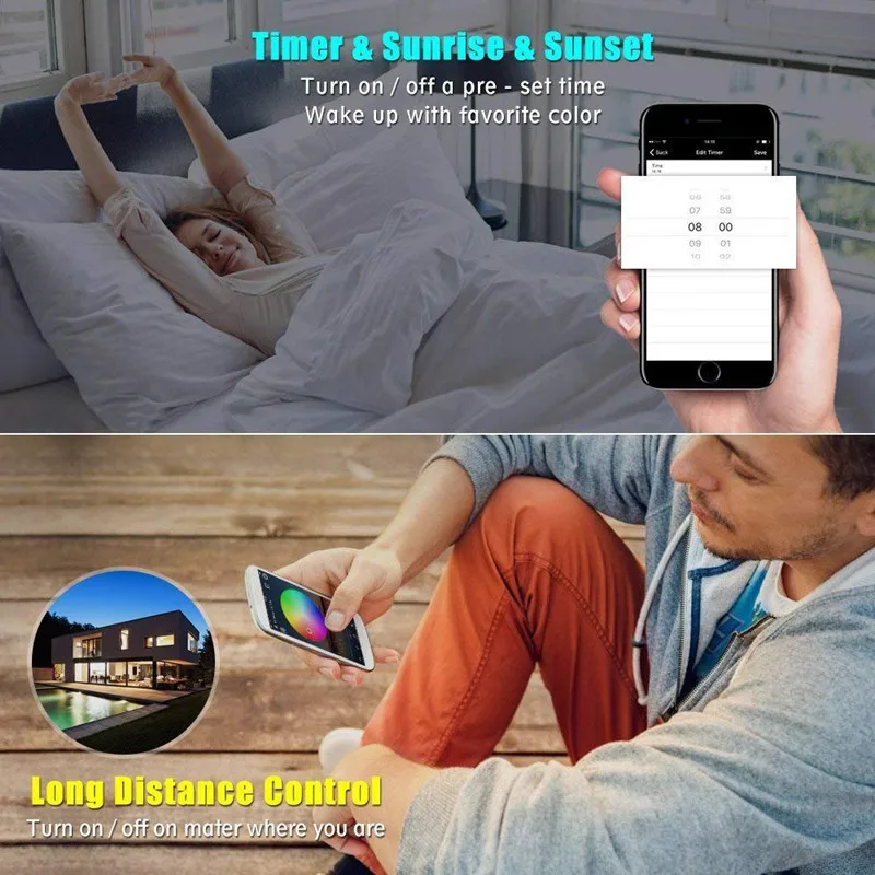 DC 5-28V Magic Home Mini Dimmable Wireless WiFi Controller for SMD 2835 3014 3528 5050 5630 5730 Single Color LED Strip light