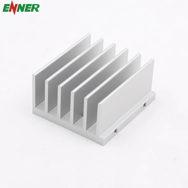 Китайский завод Высокоточный черный анодированный алюминиевый экструзионный теплоотвод