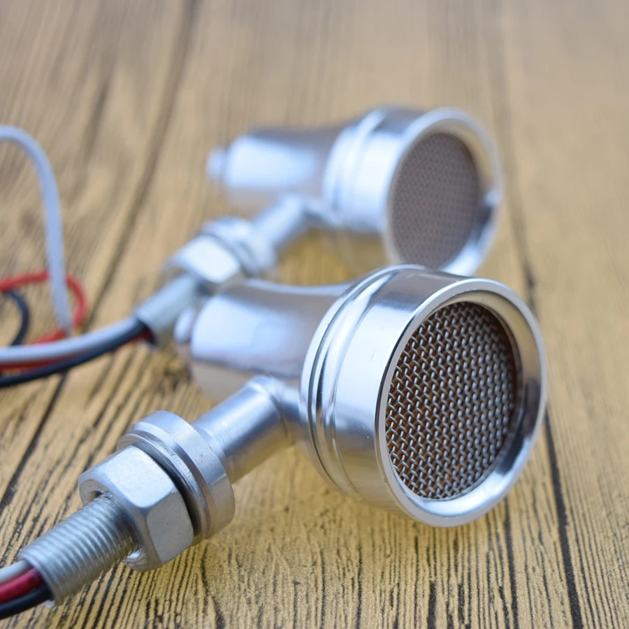 Motorcycle Universal Turn Signal Light Cafe Racer Retro Led Turn Signal Light