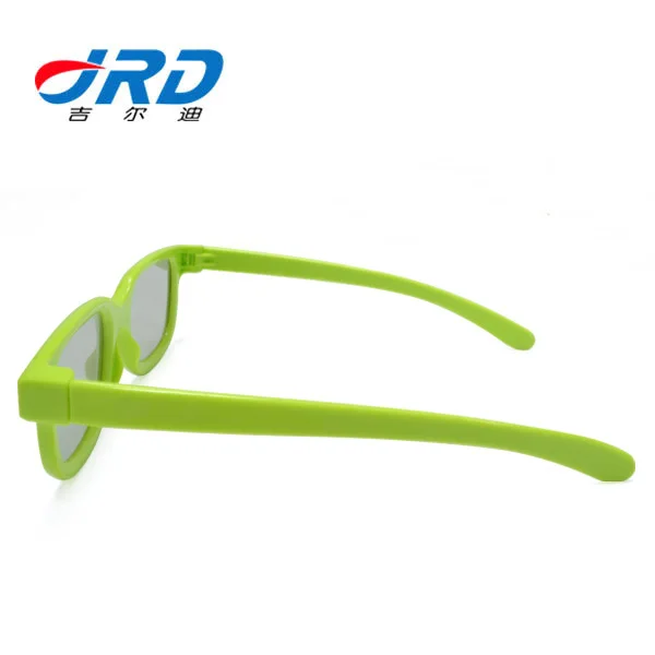 
Custom OEM Make Plastic Disposal Polarized 3D Movie Glasses for Cinema Systems 