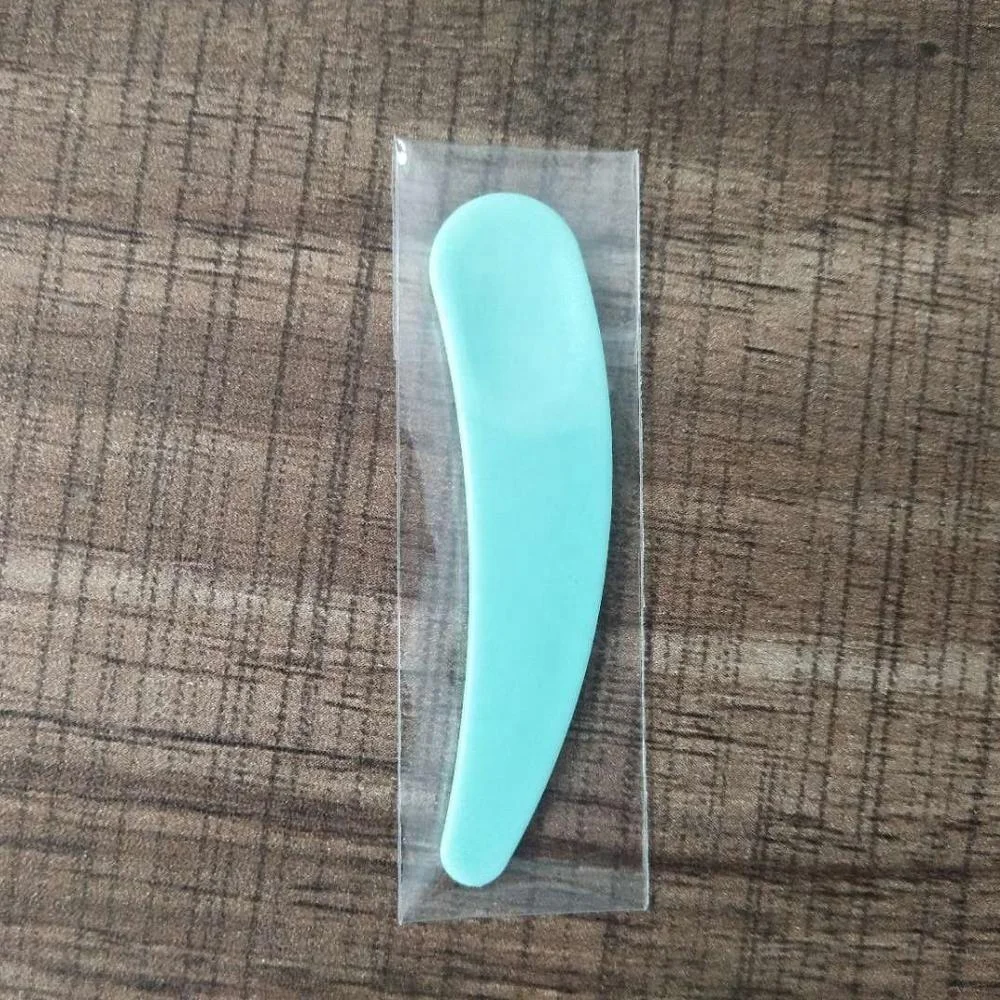 
wholesale cosmetic plastic spatula with individual package single packaging spatula 