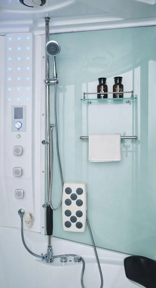 2persons 4500W high-power steam bath cabin combined with whirlpool bathtub WG-U6810