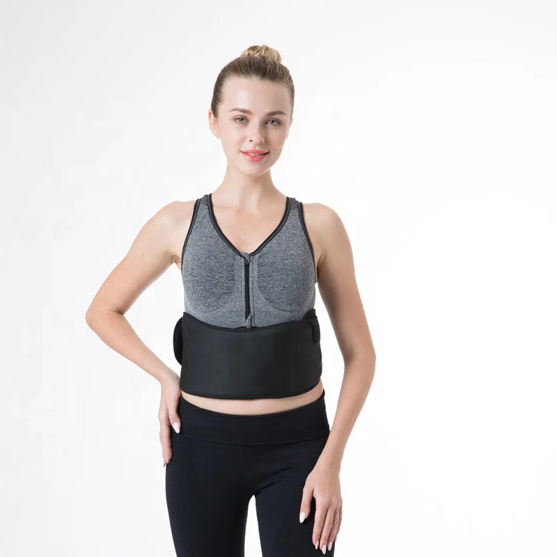 far infrared waist heating belt thermal lumbar pad for back pain