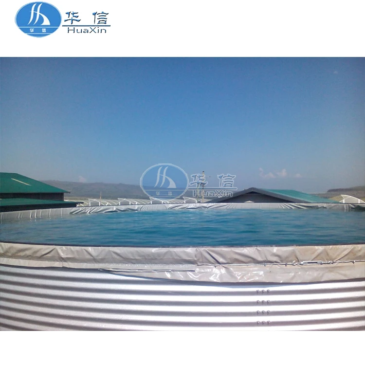 
Large size 300m3 500m3 Bolted Steel Water Storage Tank for agriculture 