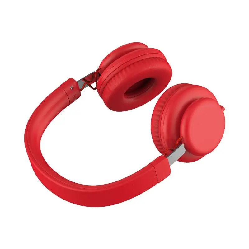 BH2 foldable BT 5.0 headband noise canceling headphones, wireless over-ear headphones with microphone for students