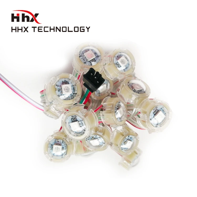 Полный цветной Точечный светильник Hhx WS2811 5 в 5050SMD 20 мм точечный источник света светодиодный ландшафтный