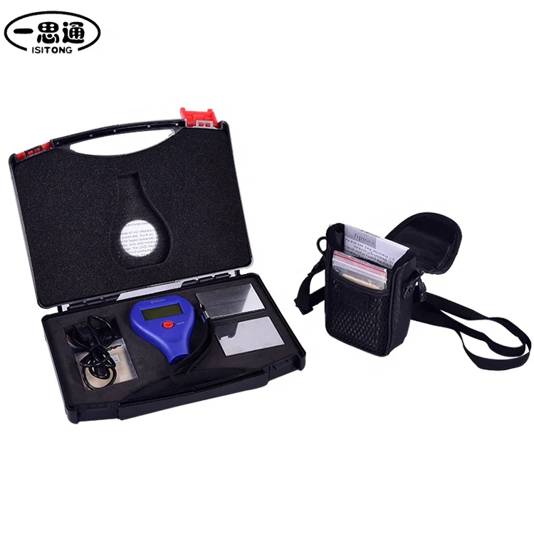 Высокоточный портативный цифровой автомобиль краски покрытие толщиномер, алюминиевое покрытие толщиномер