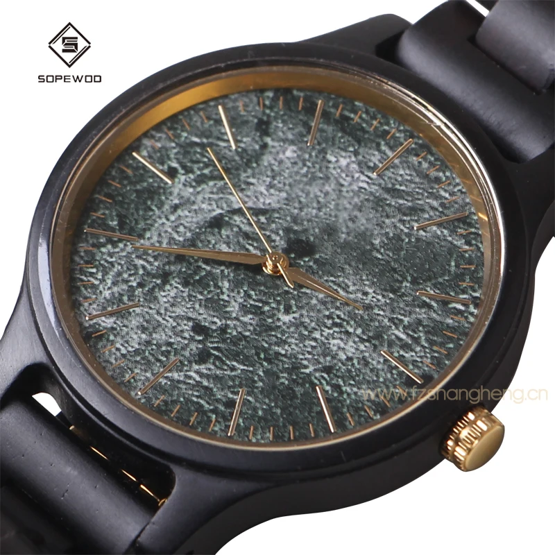 high quality luxury wood watch Sopewod hot sales custom logo men wood watch
