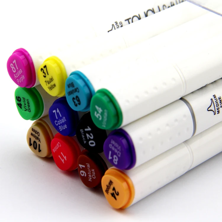 Triangle Shape Barrel Permanent Marker Pen for Laminated Paper