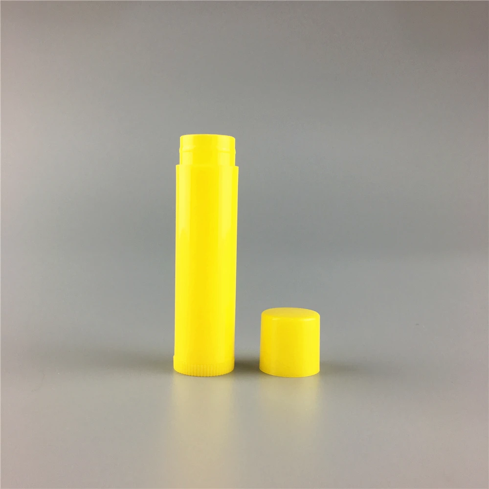 5g Plastic Slim White Chapstick/ Glue Stick Container Tubes
