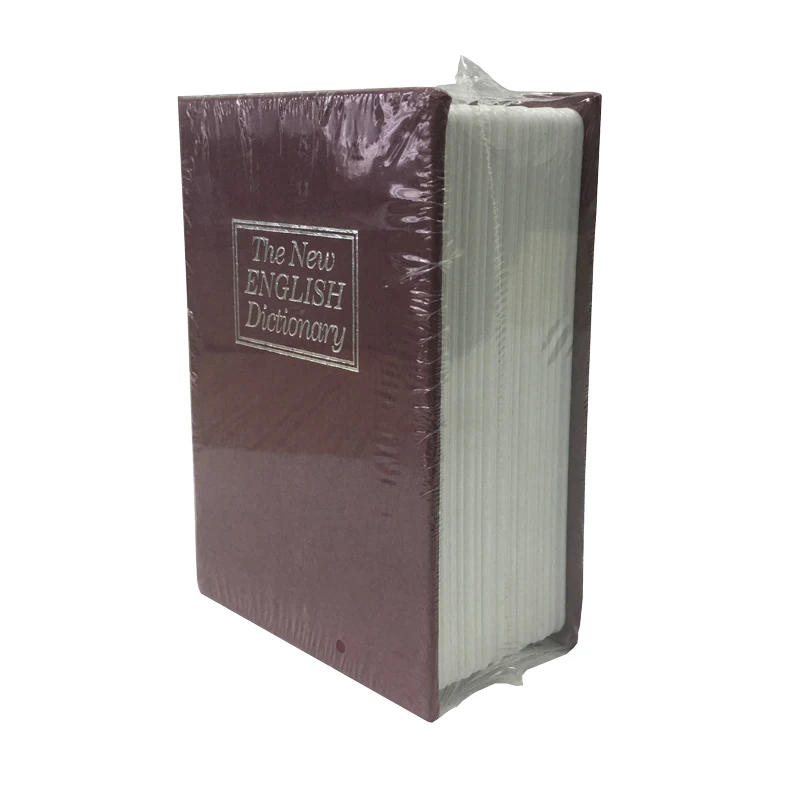 China price customized wholesale house secret dictionary hidden book safe with combination lock