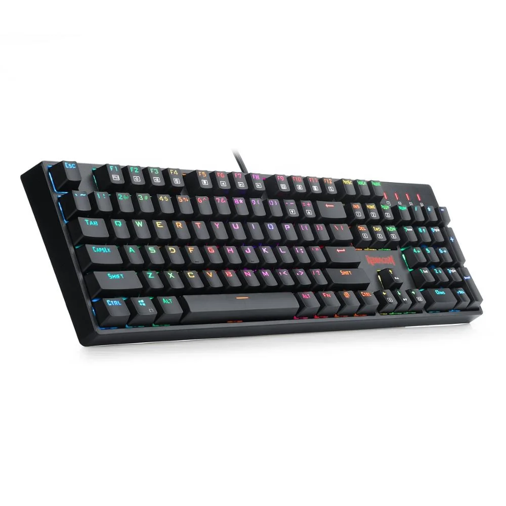 Redragon K582 SURARA RGB LED Backlit 104 Key Mechanical Gaming Keyboard