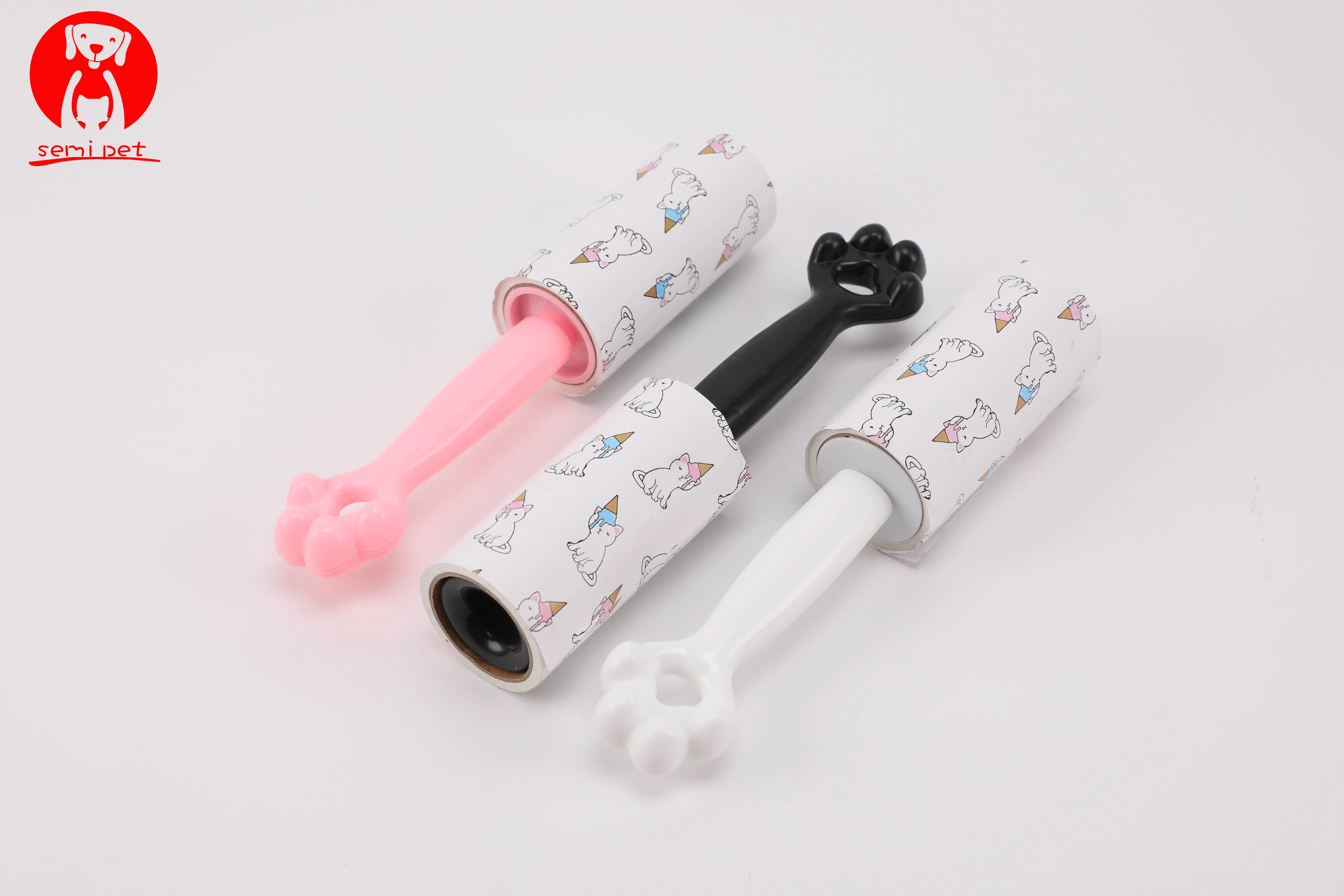 2019 New Lint Fuzz Pet Hair Remover Rolller Cloth Cleaning Removal 50 Sheets Sticky Paper Household Merchandises