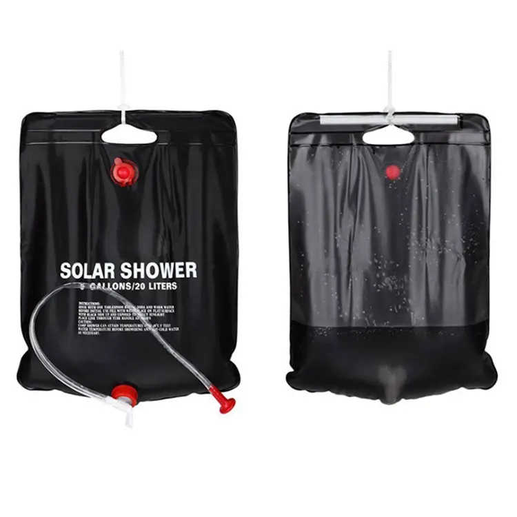 2020 Summer Production	wholesale camping supplies Solar Heating Shower Bag Summer Items Other Camping Solar Heating Shower Bag