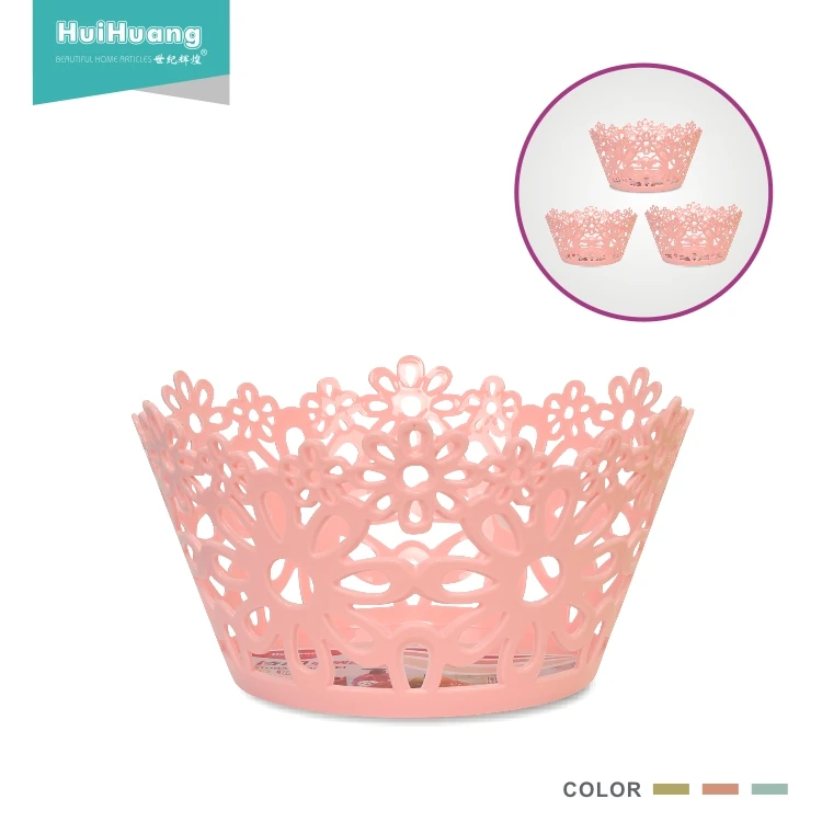 2021 eco friendly new design 1 set 3 pieces basket plastic storage baby bath toy organizer