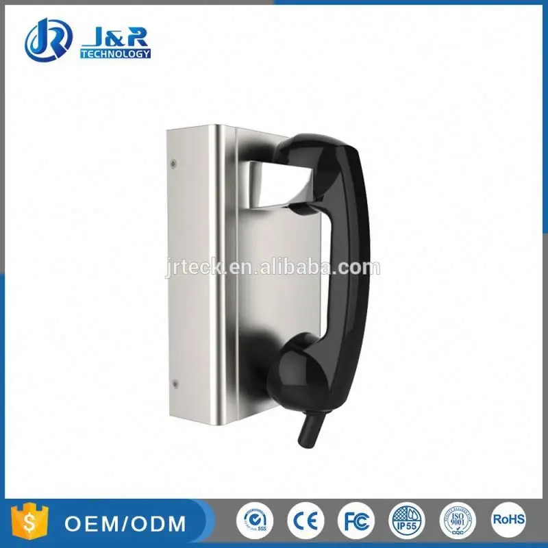 Телефон экстренной помощи нержавеющей стали, телефон горячей линии Vandalproof, телефон тюрьмы