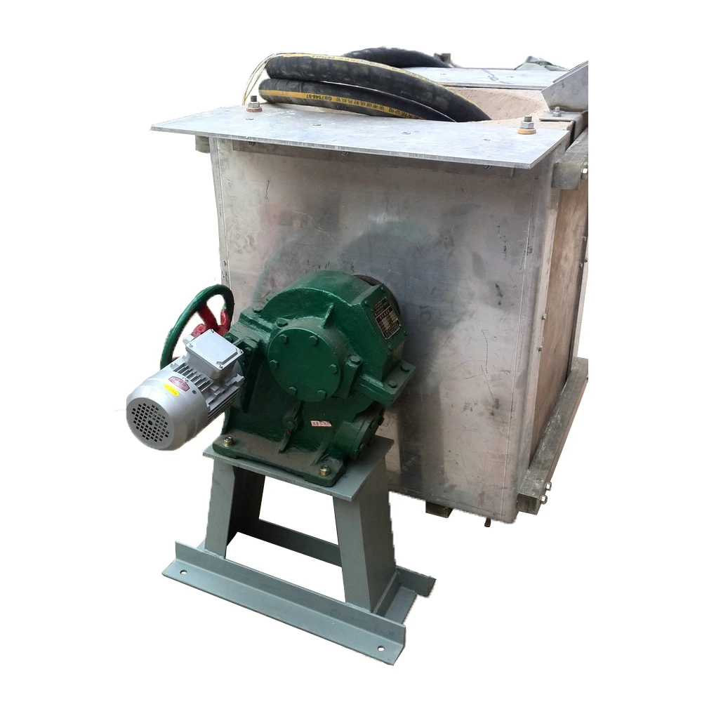 China supplier manufacture 100kg induction melting furnace for scrap iron steel copper aluminum melting