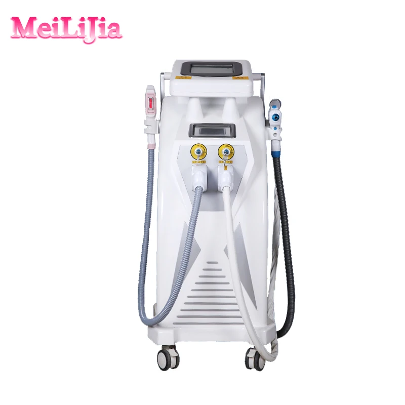
2021 Multifunctional Opt I PL S HR hair removal RF Skin Rejuvenation Laser nd-yag eye line eyebrow tattoo removal beauty machine 