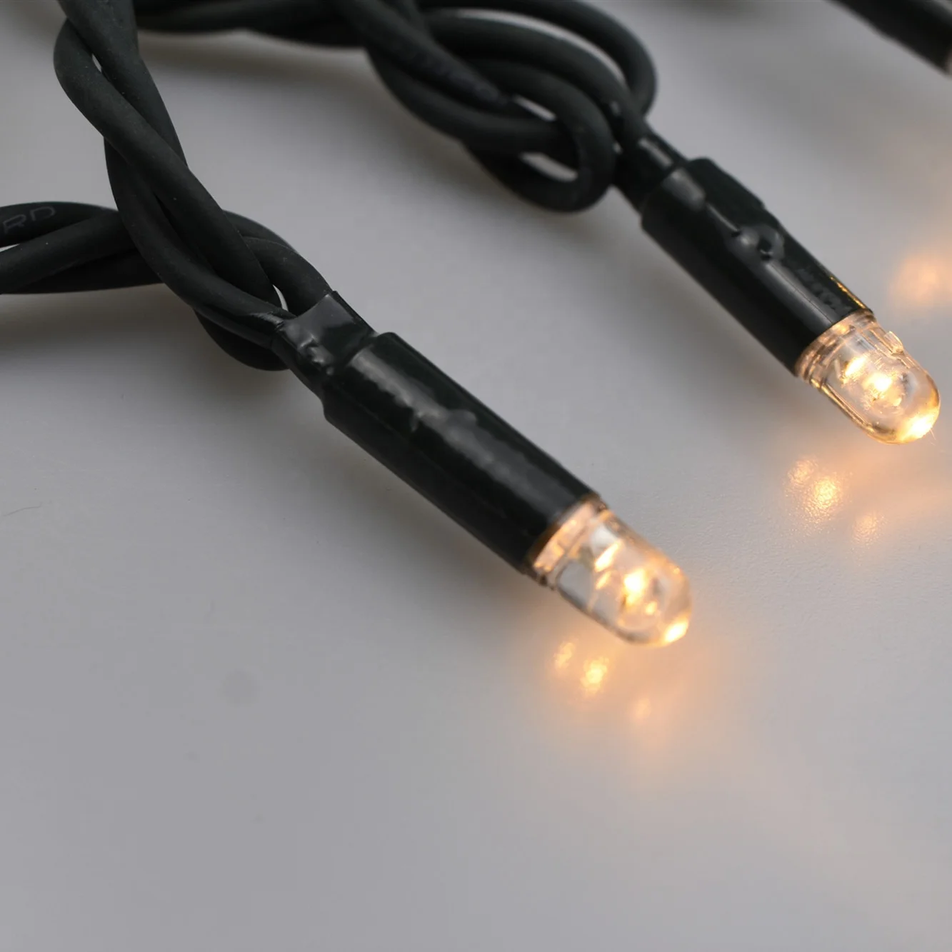 Outdoor IP67 Christmas Fairy Light Rubber Cable Bullet Glue LED String Light