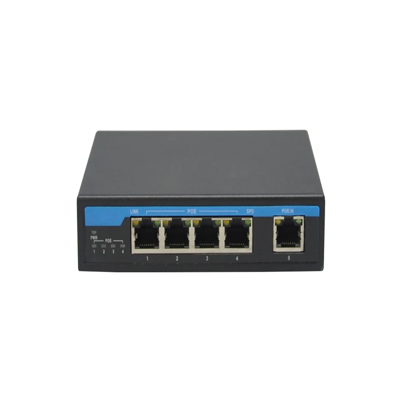  60 Вт Gigabit 4-канальный PoE удлинитель poe
