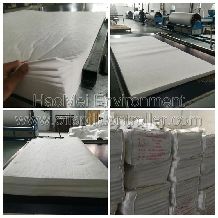 Plain White Oil Absorbent Pad