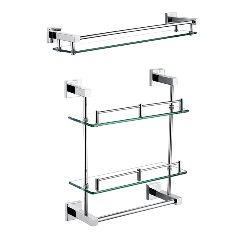 Custom stainless steel wall toilet hardware set bathroom accessories