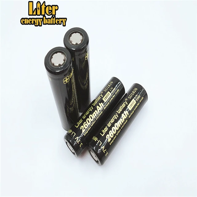 Lithium Battery for Portable Monitor Medical Device Li Ion 18650 2600mah 3.7V Standard Battery Liter Energy Battery 12 Months