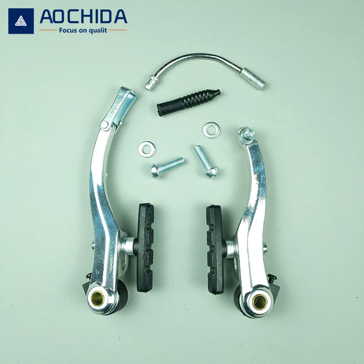 V-тормоз из алюминиевого сплава, полировальная поверхность, алюминиевый сплав, велосипедный V-тормоз