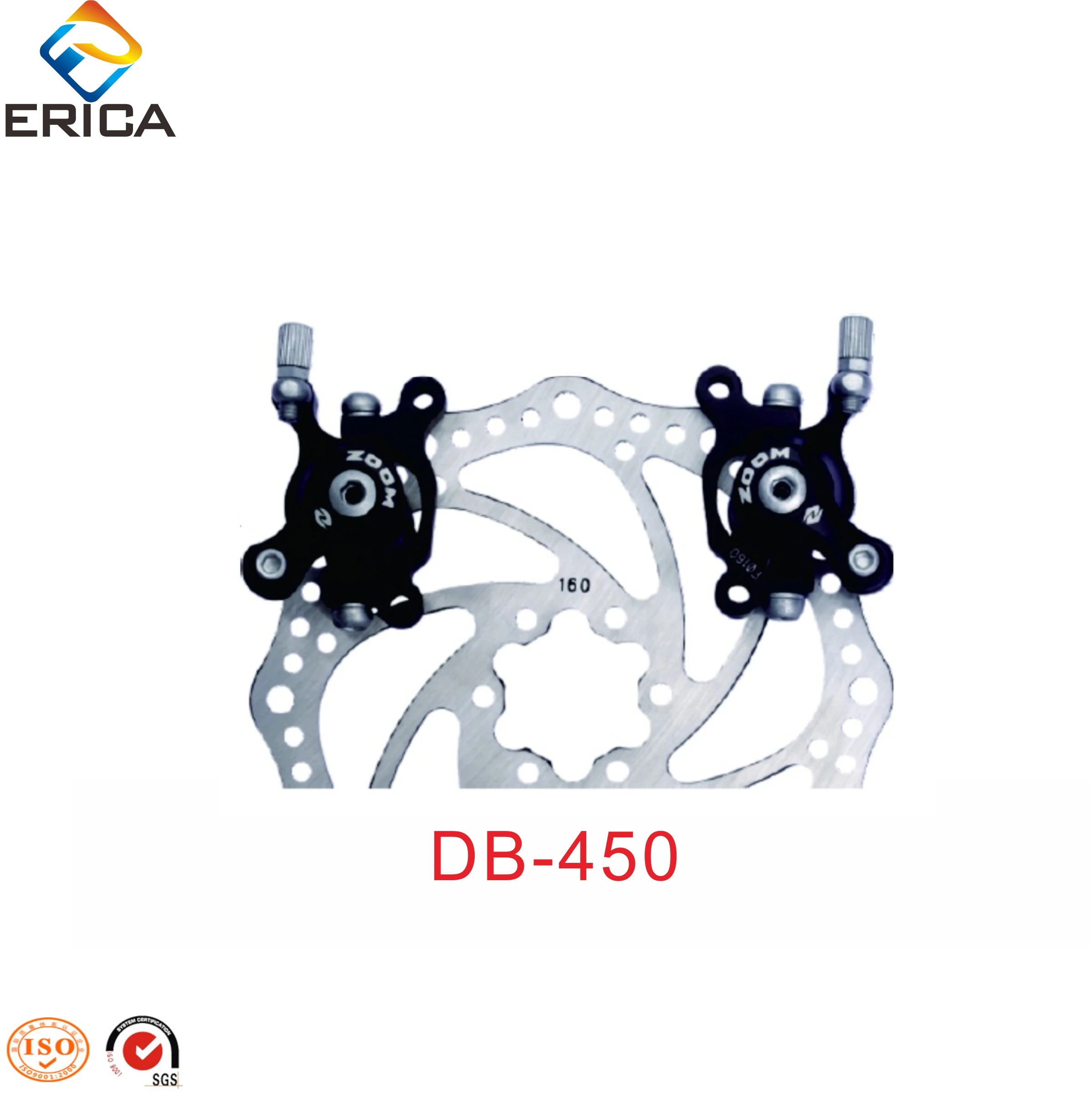 OEM 3 Wheel Bicycle Parts Colorful Tricycle Bike Twin Mechanical Disc Brake