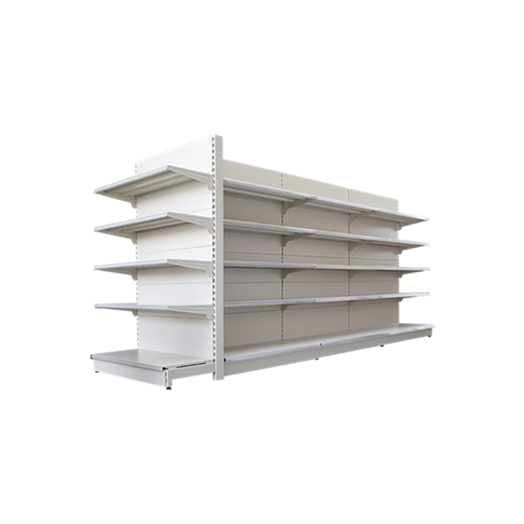 Supermarket layout design-back board shelf