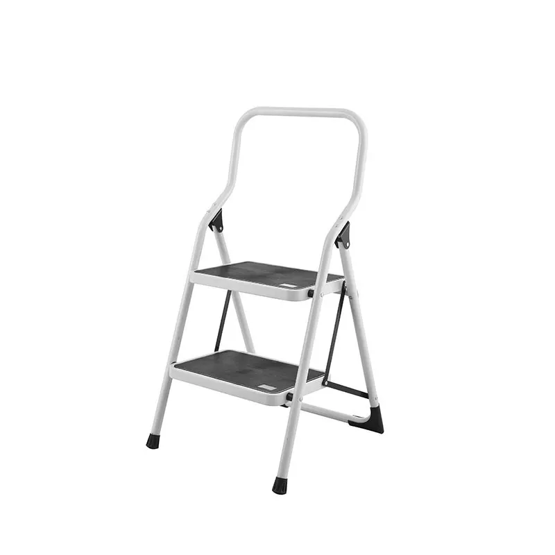 2 ступени стальной складная стремянка с поручнем AP-1102B S G