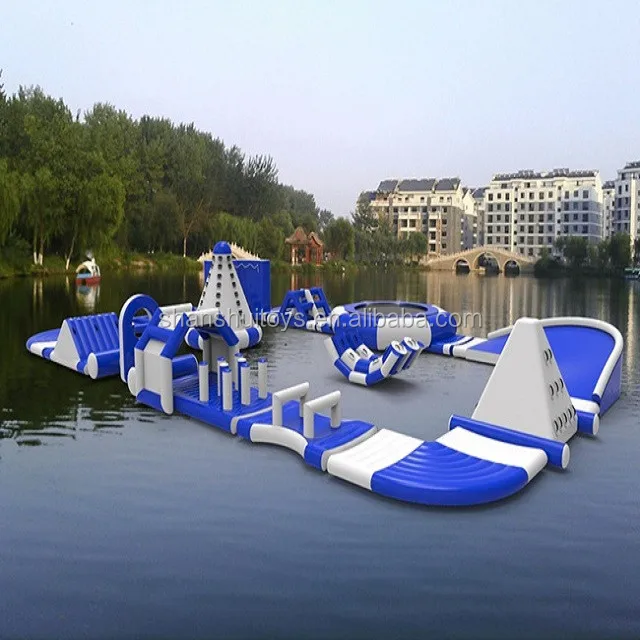 Outdoor sports Floating Inflatable Water Park /Sea Adults Inflatable Water Games for sale