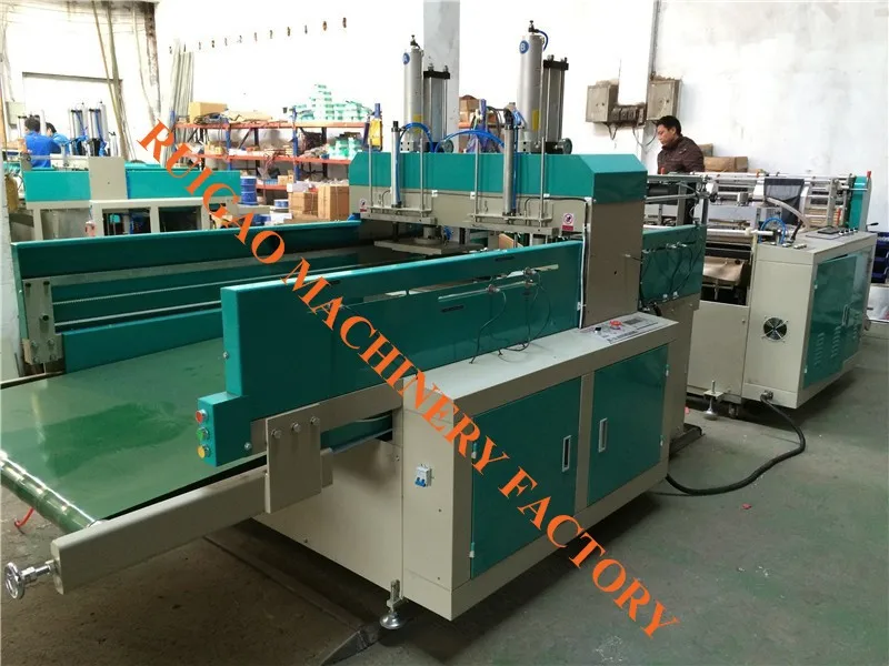High Speed Vest T shirt plastic poly Making Bag Machine price