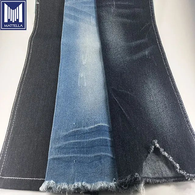 stock bulk custom light indigo white printed stone washed distressed wax vintage women jeans spandex cotton stretch denim fabric