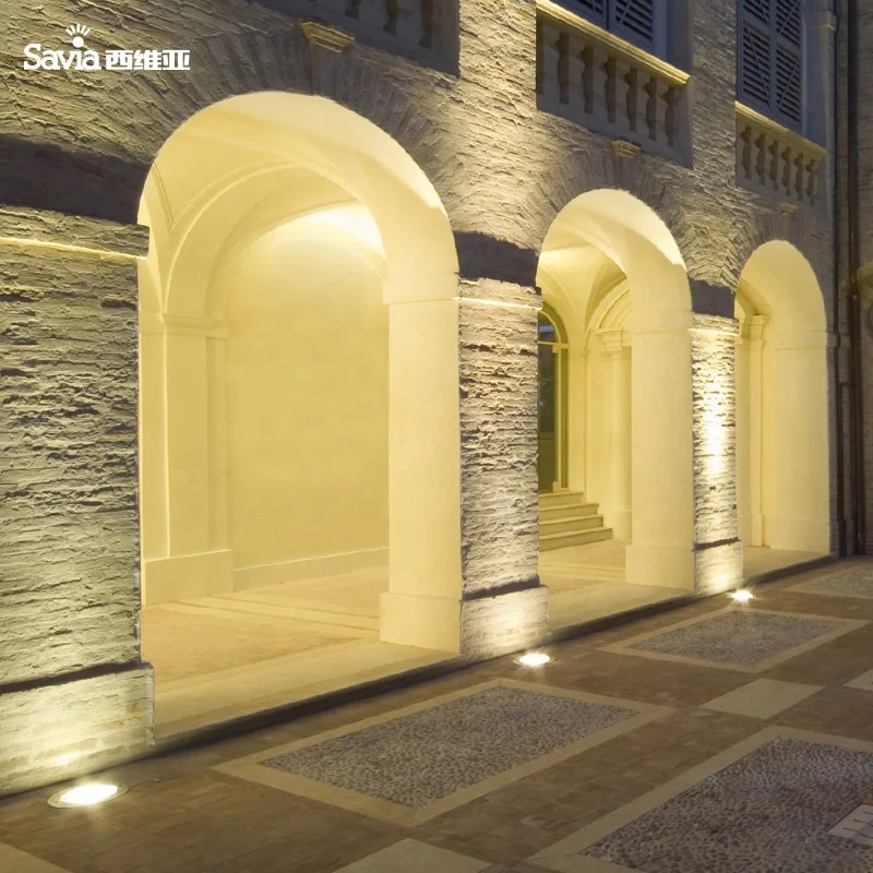 Savia Buried Lights Adjustable Angle IP67 Waterproof LED Underground Lamp Outdoor Ground Garden Path Floor Yard Spot Landscape