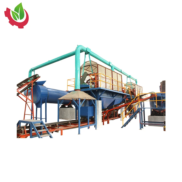 Китай Биомассы Гранул органические удобрения производственной линии куриного навоза компост производственной