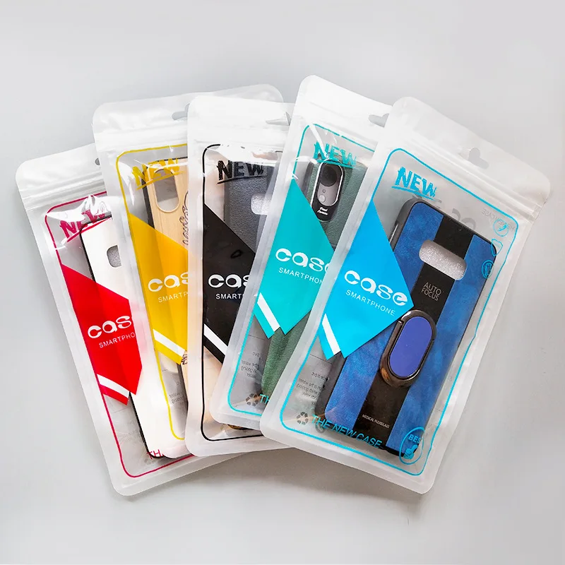 High Quality mobile accessories bags for mobile case /zipper plastic mobile phone packaging bag