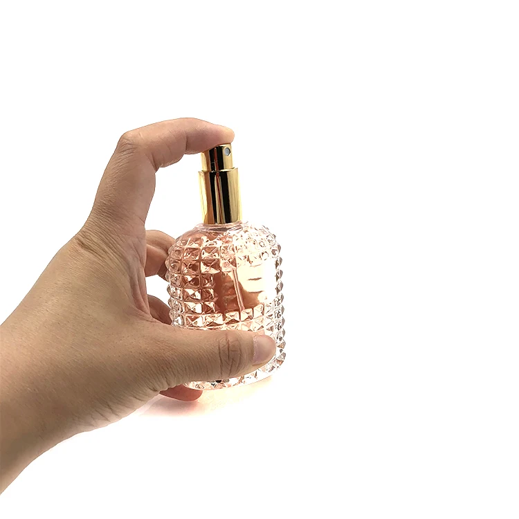 
Competitive Manufacturer Top 50ml Perfume Glass Bottle square perfume bottle 