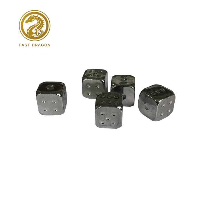 Factory Wholesale Customized 15 mm Eco Plastic Square Dice for Games