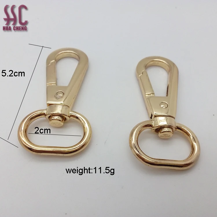 2019 hot sale bag accessory hook alloy metal snap hook
