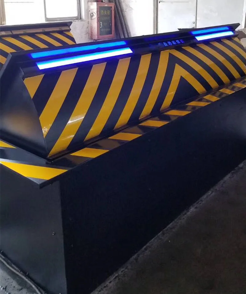 Heavy Vehicle Access Control Hydraulic Road Blocker Steel Tire Killer Traffic Barrier Flexible Anti-Terrorist Access Control