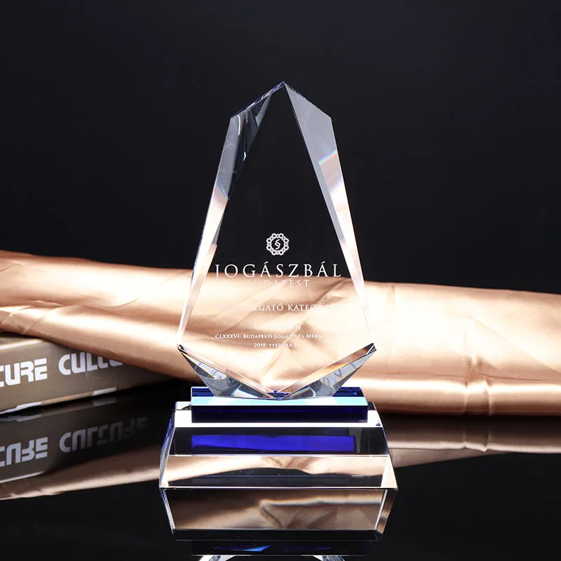 Сувенир использование трофей Новые горячие китайский кристалл трофей стекла