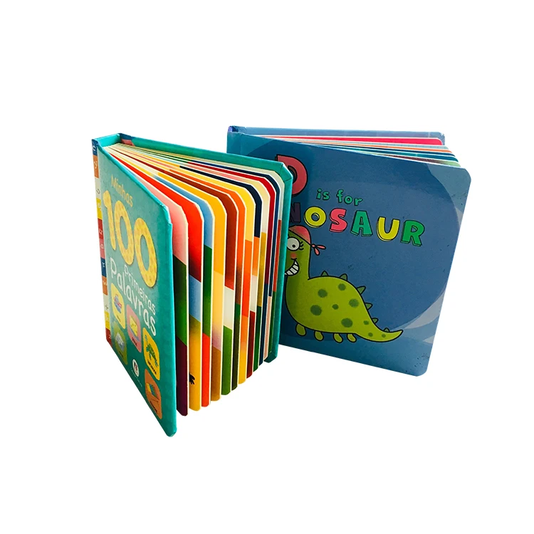 
Custom Printing Thick Paper Recordable Hardcover English Story Children Book 