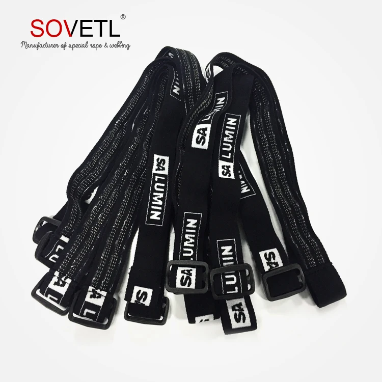 
Adjustable polyester with silver yarn strap for conductive belt 
