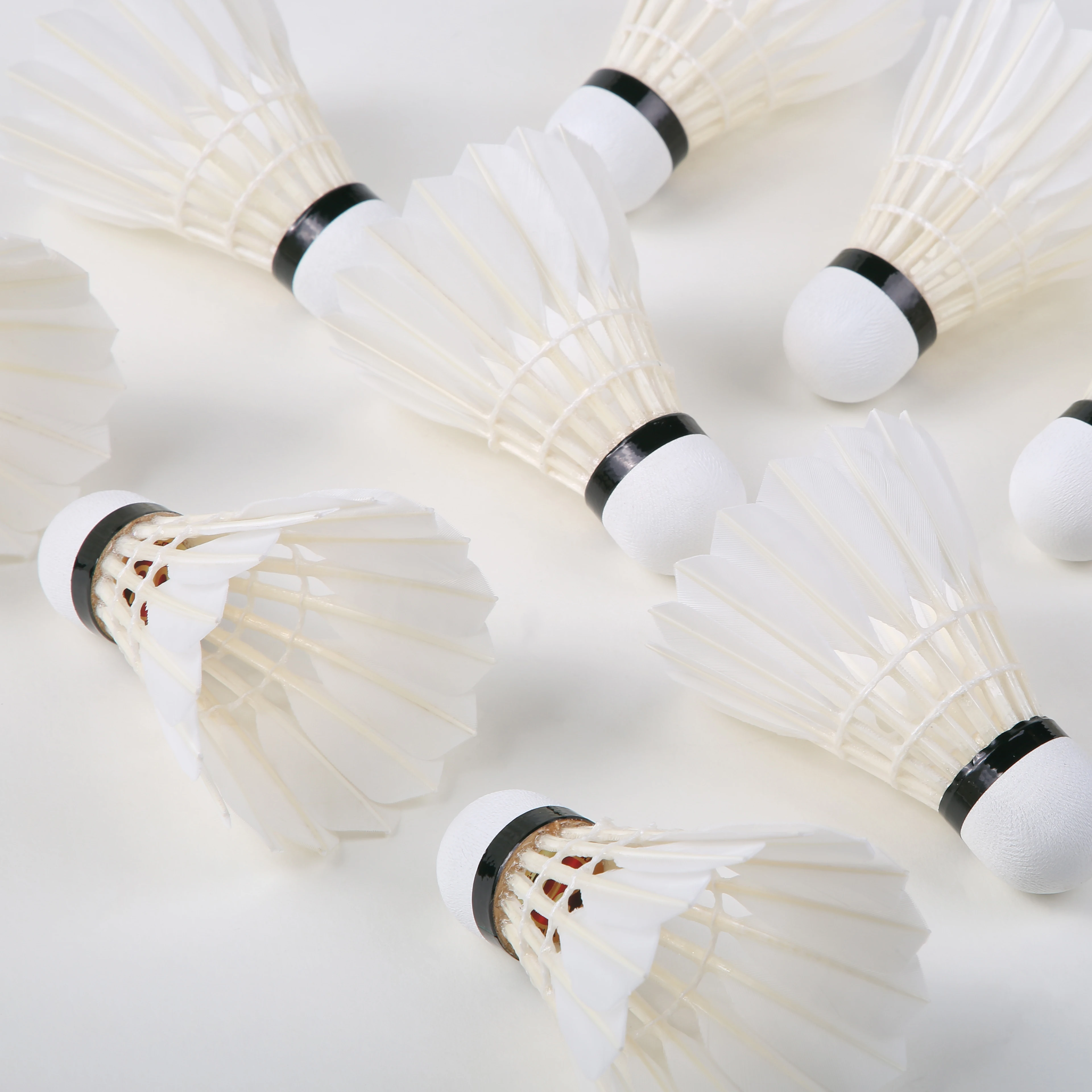 badminton shuttlecock goose feather