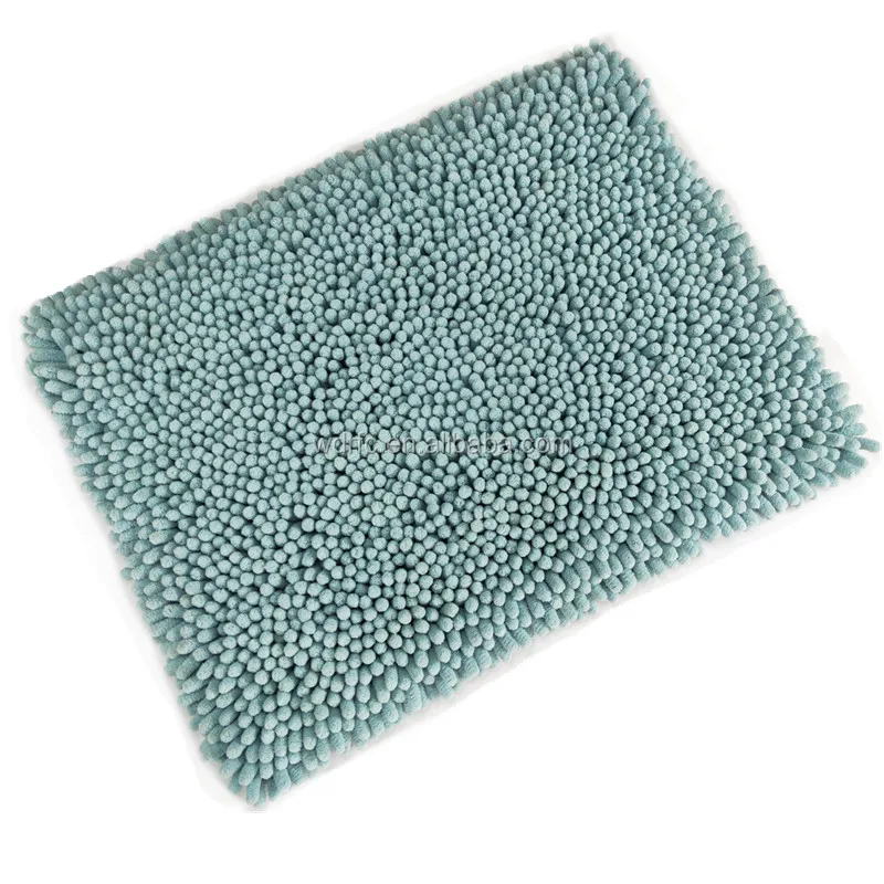 
various colors cotton hotel rug chenille bath mat 