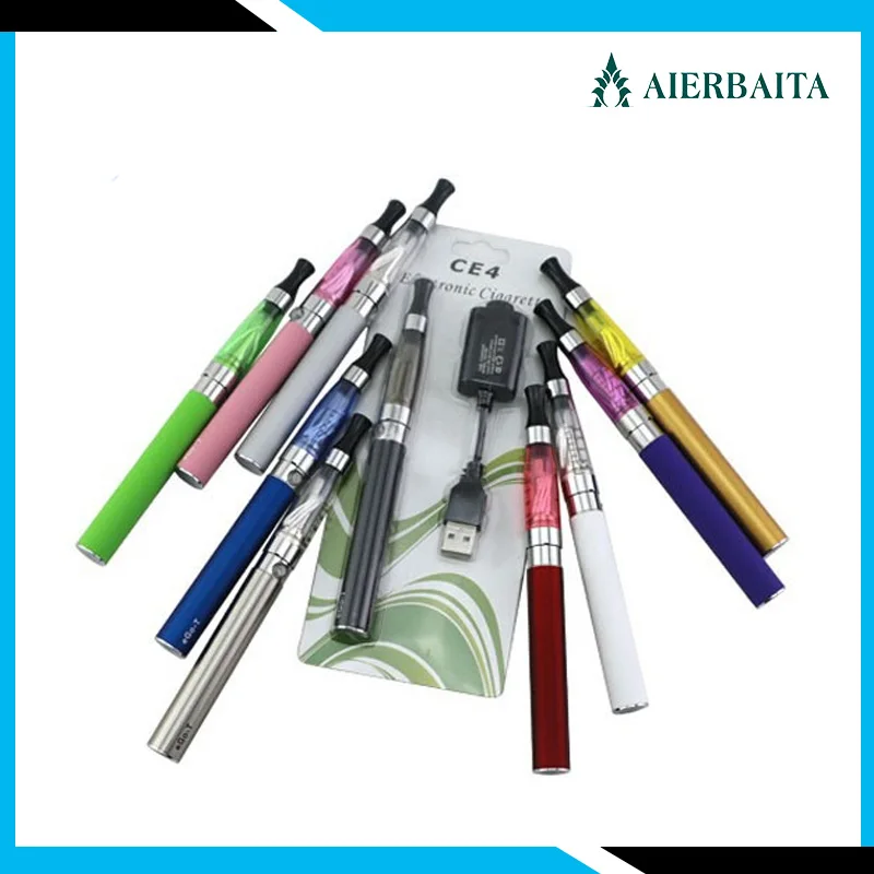 Wholesale new arrival electronic cigarette ego ce4 blister kit electronic smoke hookah pen