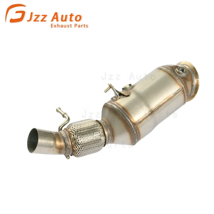 JZZ catalyst tip stainless steel exhaust muffler for e30 F30 F10